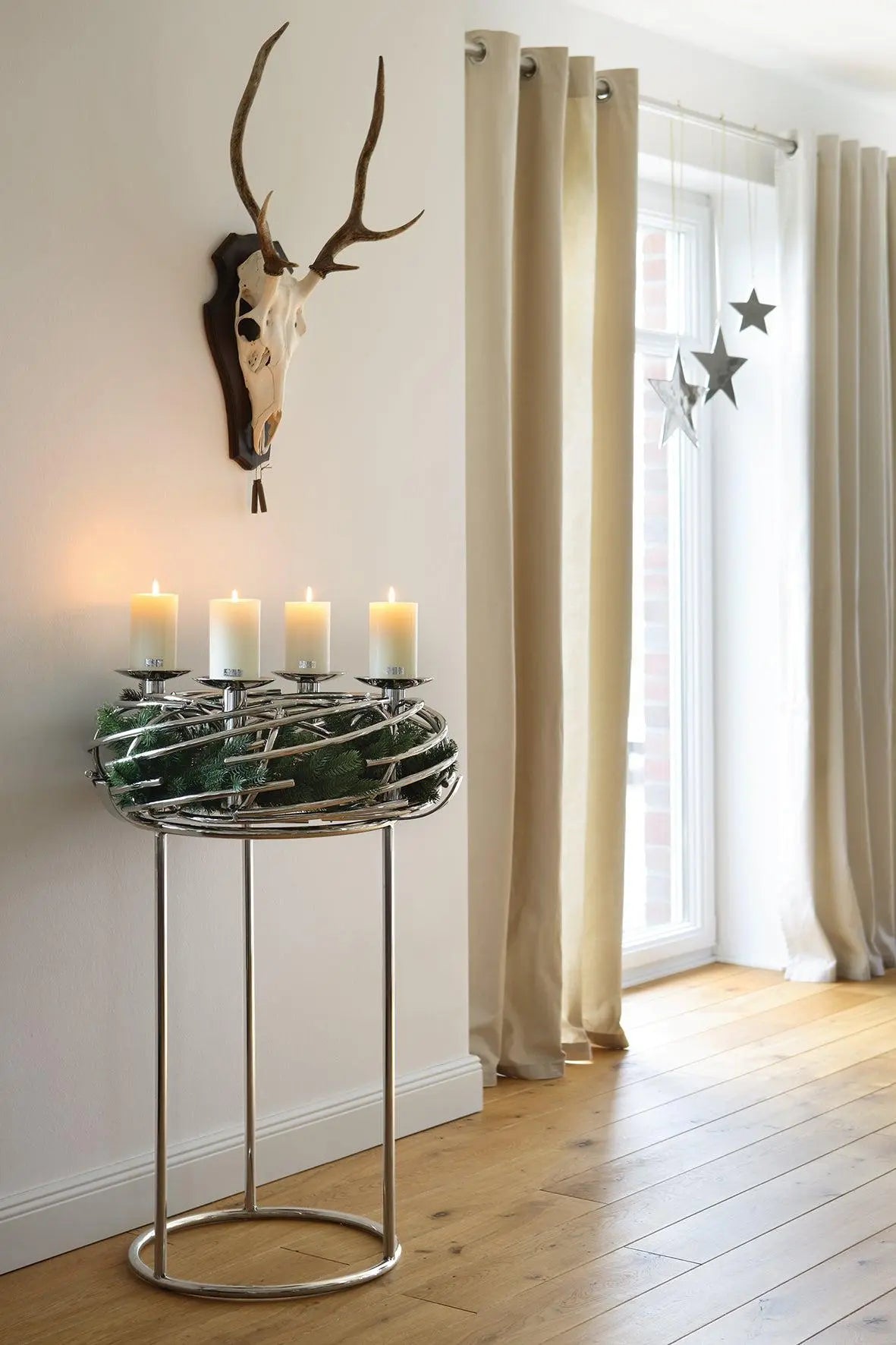 Adventskränze & Weihnachtskränze mit Ständer