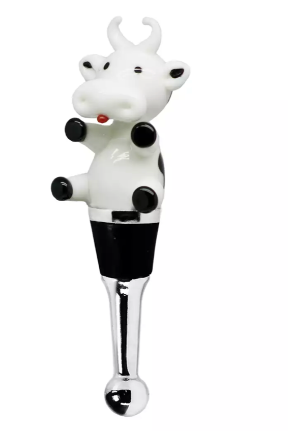Edzard Bottle Closure 6x Cow height 12 Cm With Cow Figure Muranogl edzard-bottle-closure-6x-cow-height-12-cm-with-cow-figure-muranogl