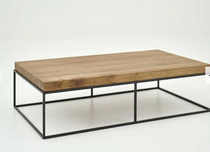 Flamant Couchtisch URBAN, Eiche und Metall, hell braun
