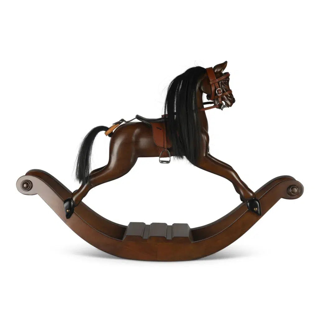 Authentic Models Victorian Rocking Horse Western rocking horse