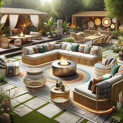Garden furniture trends 2024 - style and comfort outdoors