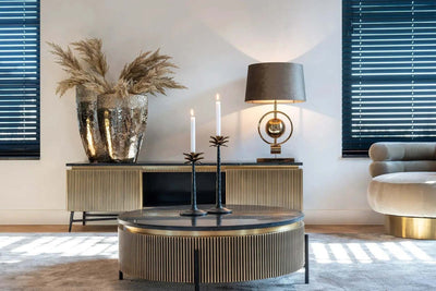 Goud en zwart marmeren meubelen - Ironville Collectie - Richmond Interiors