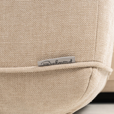 Richmond Interiors Sofa Tudor met verwijderbare backstest zand Olympus (Sand Olympus)