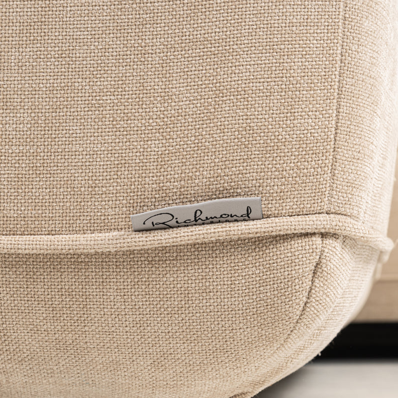 Richmond Interiors Sofa Tudor met verwijderbare backstest zand Olympus (Sand Olympus)