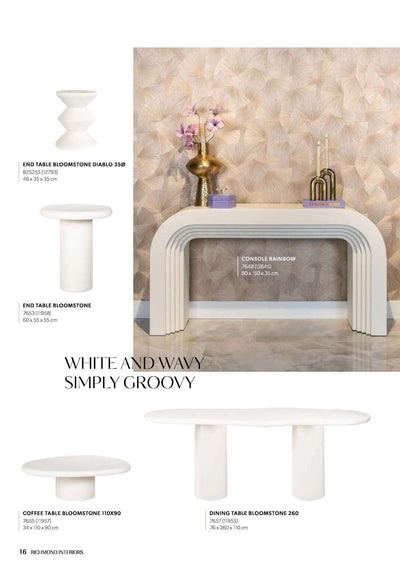 Richmond Interiors Mesa de café Bloomstone