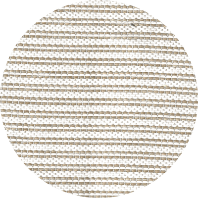 MXHOME Sonnenliege rund Beige und Weiß - Outdoor-www.Stil-Ambiente.de-Lit rond - Blanc rayé beige BRB3