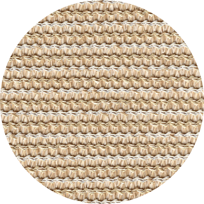 MXHOME Sitzkissen Bast-Effekt - Outdoor-www.Stil-Ambiente.de-Chauffeuse - tissu beige raphia CF-E-BR