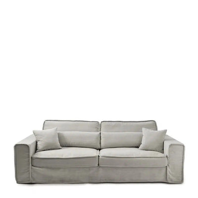 Riviera Maison 2,5-Sitzer-Sofa Metropolis, Ash Grey-www.Stil-Ambiente.de-
