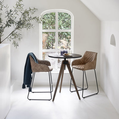 Riviera Maison Barhocker Frisco Drive Camel Pellini-www.Stil-Ambiente.de-