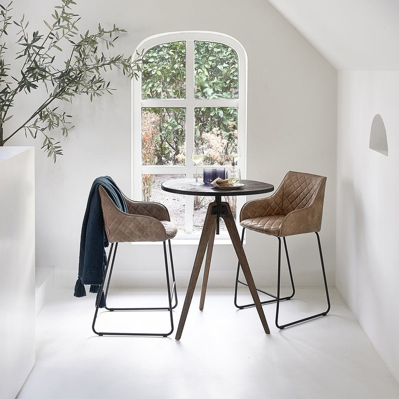 Riviera Maison Barhocker Frisco Drive Camel Pellini-www.Stil-Ambiente.de-