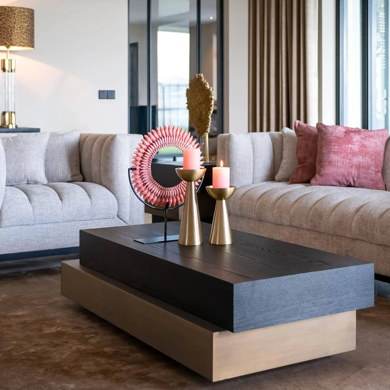 Ричмондский интерьерский боковой стол камбоновый слой