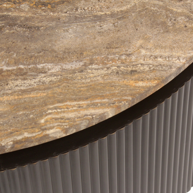 Richmond Interiors – Couchtisch Russo Brown 90Ø-8721009424322-www.Stil-Ambiente.de-6902