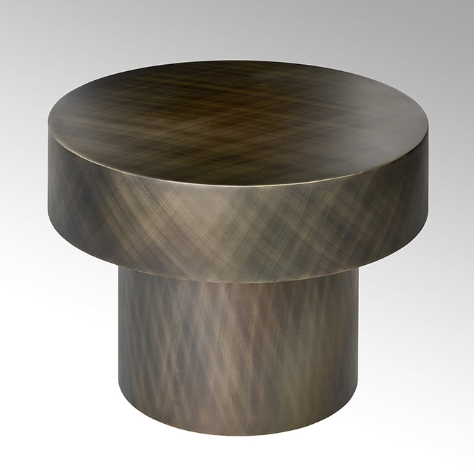 Lambert Hiro Couchtisch, rund, bronze-www.Stil-Ambiente.de-
