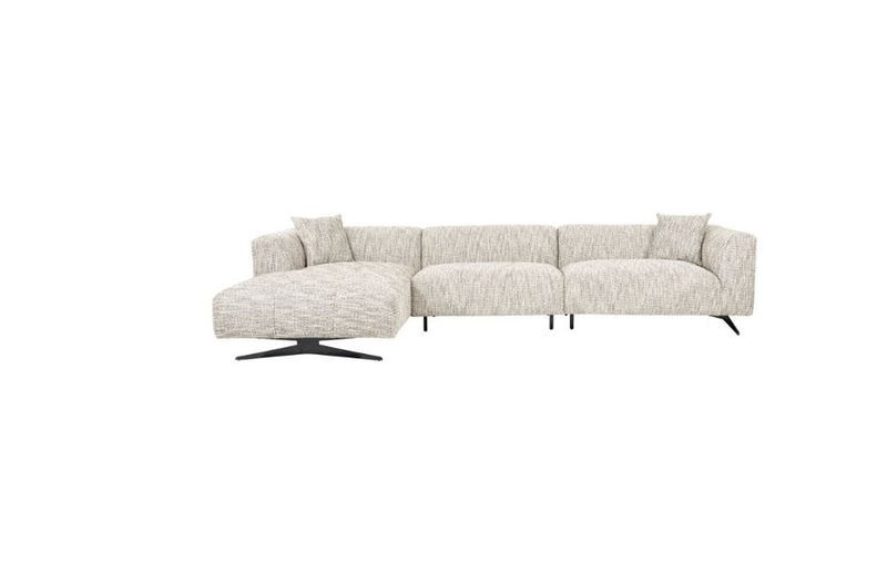Richmond Interiors SOFA HOXTON 3-Seater + Lounge Left (Be Trendy 01 Nature)
