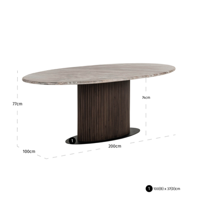 Richmond Interiors – Esstisch Rasford dark brown oval 200-8721009415870-www.Stil-Ambiente.de-8586