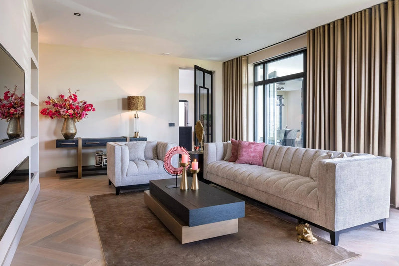 Ричмондский интерьерский боковой стол камбоновый слой