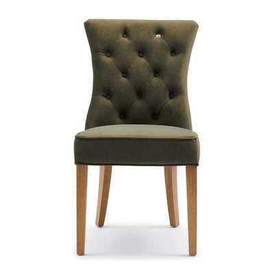 Riviera Maison Eetstoel Balmoral, Vlaanderen vlas, Oxford Weave (2)