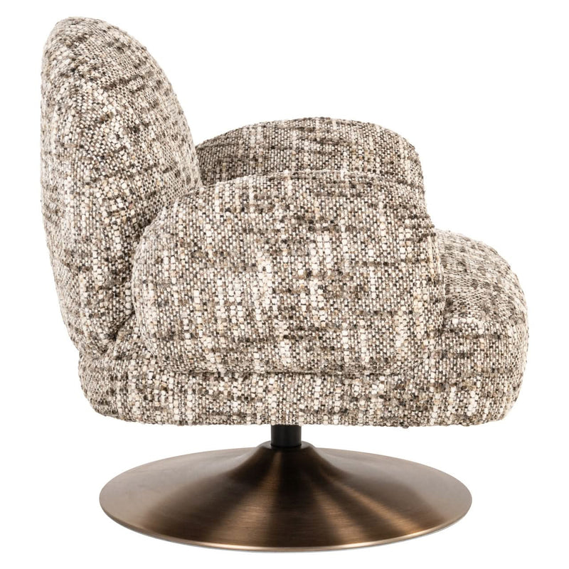 Richmond Interiors – Sessel Kagney brown omara swivel-8721009416389-www.Stil-Ambiente.de-S4794 BROWN OMARA