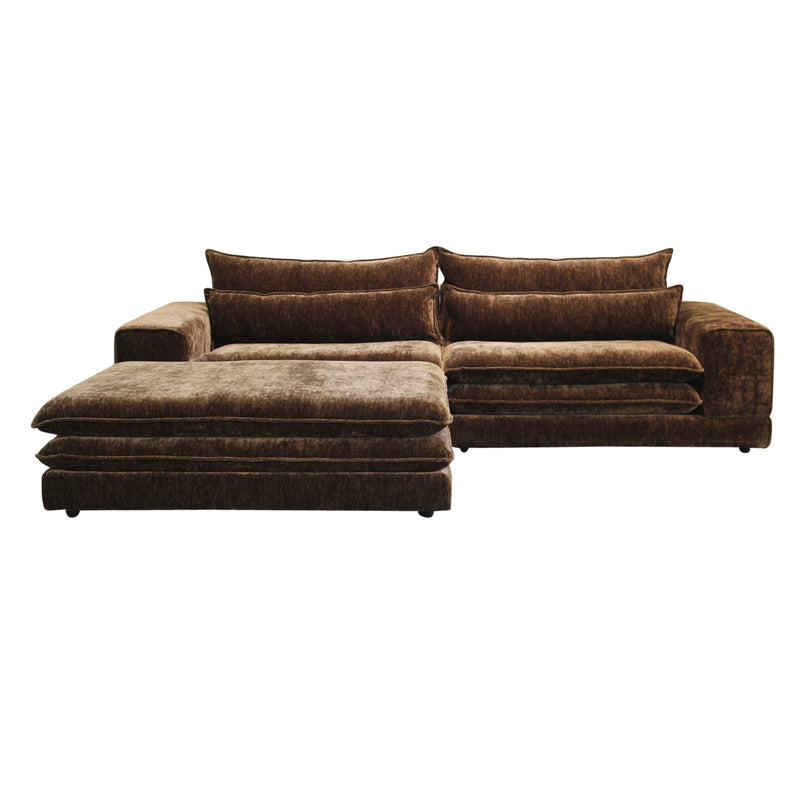 Pole to Pole Sofa Couch London Umber, 3-6 Sitzer + Ottoman-8719743532953-www.Stil-Ambiente.de-8719743532953