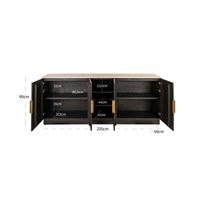 Richmond Interiors Sideboard Claremont brown-8721009422397-www.Stil-Ambiente.de-7878
