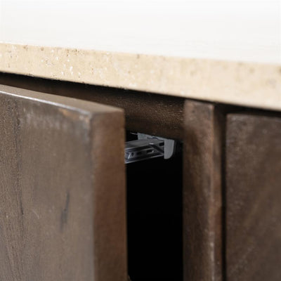 Eleonora Kommode Lio 3 Türig Mangoholz-www.Stil-Ambiente.de-95904