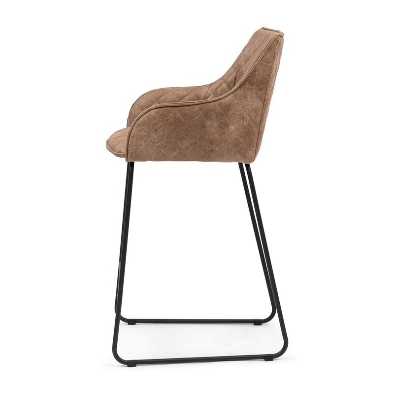 Riviera Maison Barhocker Frisco Drive Camel Pellini-www.Stil-Ambiente.de-