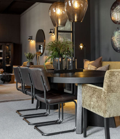 Artwood Esszimmerstuhl Leder CASPIAN espresso-www.Stil-Ambiente.de-04-97602