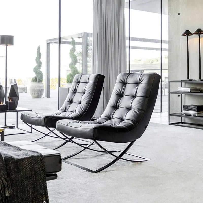 Artwood Ledersessel Brody schwarz-www.Stil-Ambiente.de-04-30719