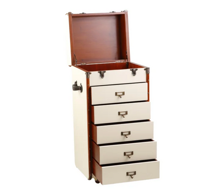 Authentic Models STATEROOM DRAWERS LARGE, OFF WHITE-www.Stil-Ambiente.de-MF159OW