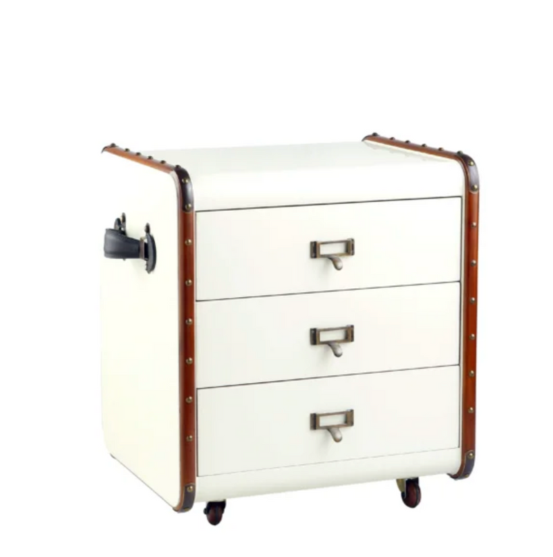 Authentic Models STATEROOM DRAWERS SMALL, OFF WHITE-www.Stil-Ambiente.de-MF160OW