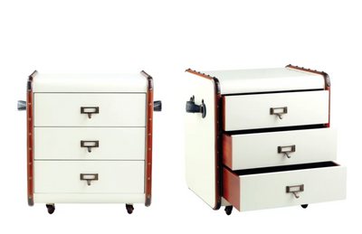 Authentic Models STATEROOM DRAWERS SMALL, OFF WHITE-www.Stil-Ambiente.de-MF160OW