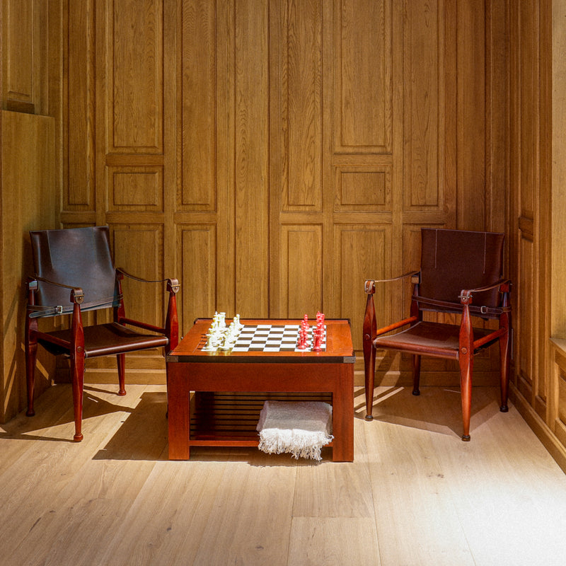 Authentic Models Game Table Black coffee table play table