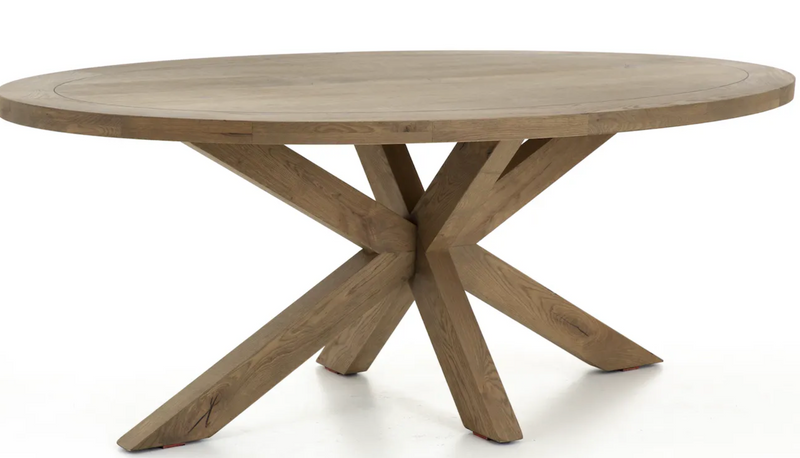 Tavolo da pranzo flamante Forino, in quercia, 210 cm, modello 2