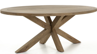 Flamant Table de salle à manger FORINO, chêne vieilli, 264 cm, modèle 2