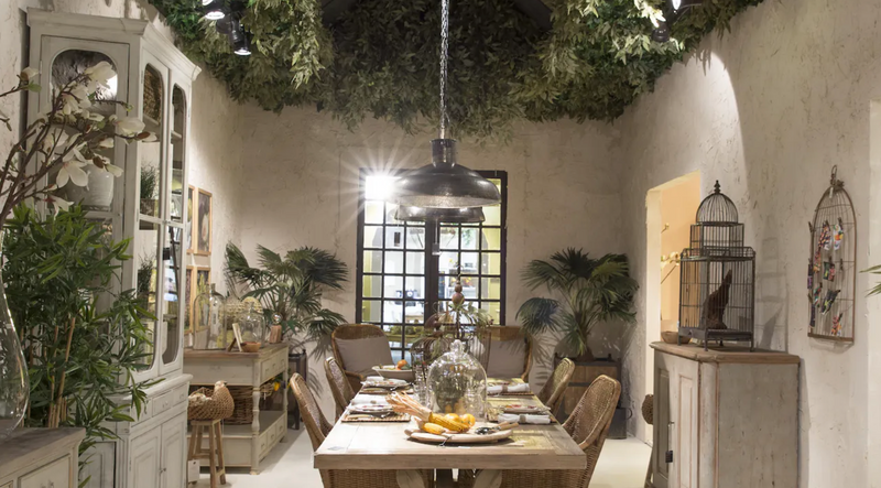 Flamant dining table REGGIE, rectangular, wood, nature