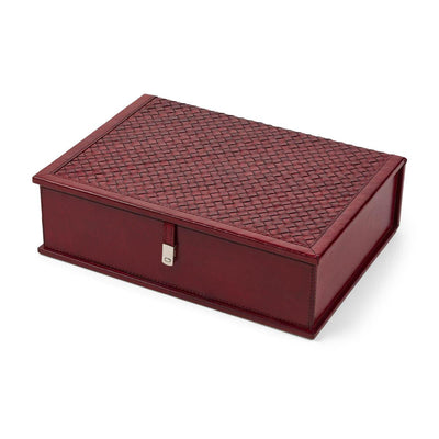 Box aus Kalbsleder | Kalbsleder | 37x27x11 cm-Stil-Ambiente-NCL1401-82-140