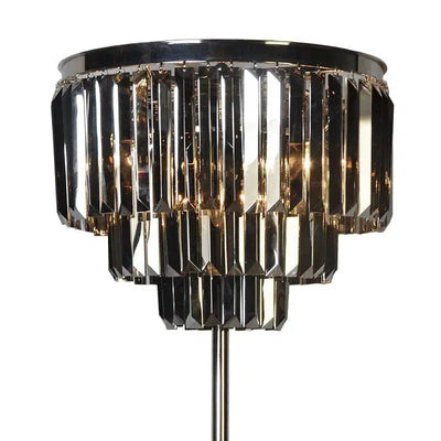 Design Stehlampe Hazenkamp Smoke Crystal 54x64x161cm-Stil-Ambiente-P0336S