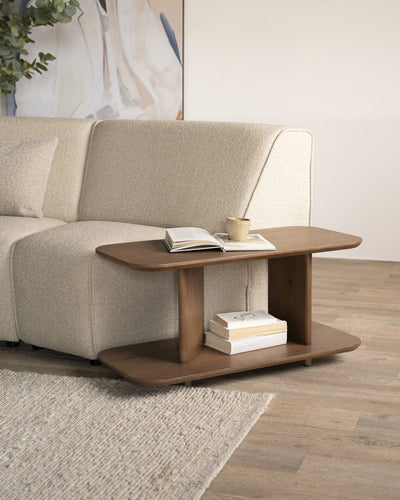 Eleonora Beistelltisch Ty, Braun-www.Stil-Ambiente.de-96385