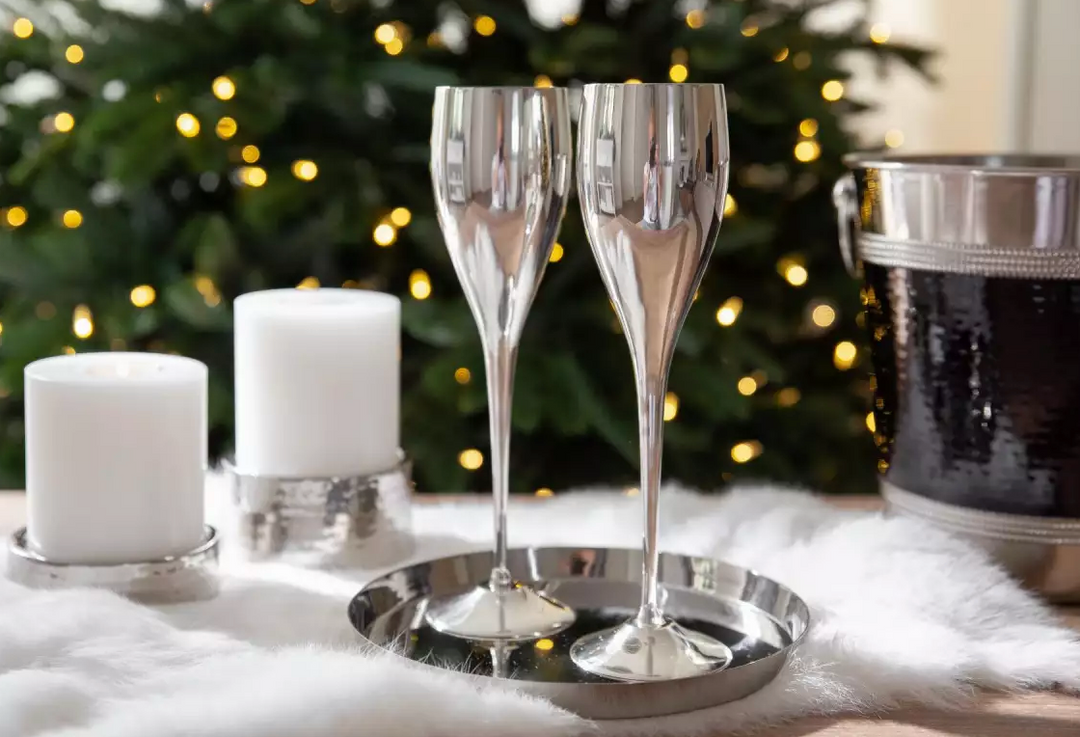 Edzard set of Luca candle holders (height cm cm, Ø