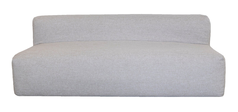 MXHOME Anreihbares Sofa - Abnehmbarer 3-Sitzer- Leineneffekt Taupe - Outdoor-www.Stil-Ambiente.de-Canapé EX-3 places effet Lin (1 banquette) CE-L3P