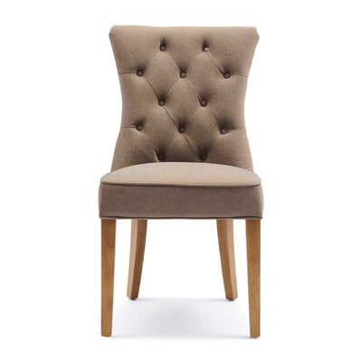 Riviera Maison Eetstoel Balmoral, Vlaanderen vlas, Oxford Weave (2)