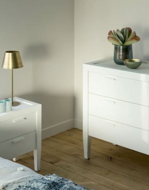 Flamant Nachttisch CAPE COD, Kiefer, weiss-Stil-Ambiente-0101200540