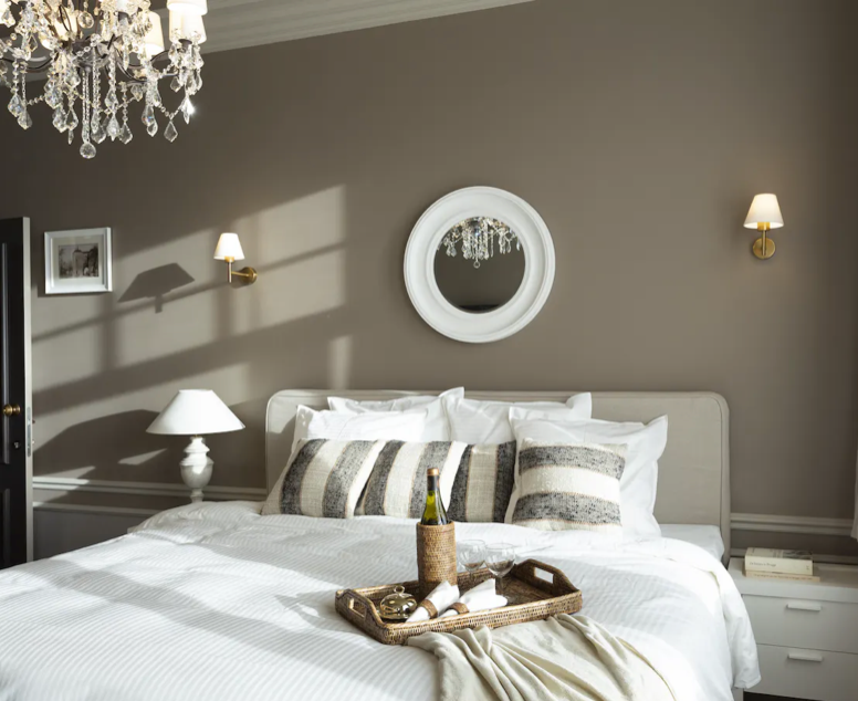 Flamant Nachttisch CAPE COD, Kiefer, weiss-Stil-Ambiente-0101200540