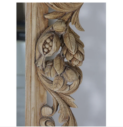 Flamant OSMOND, Spiegel, skulptiert, Holz-Stil-Ambiente-1300500068