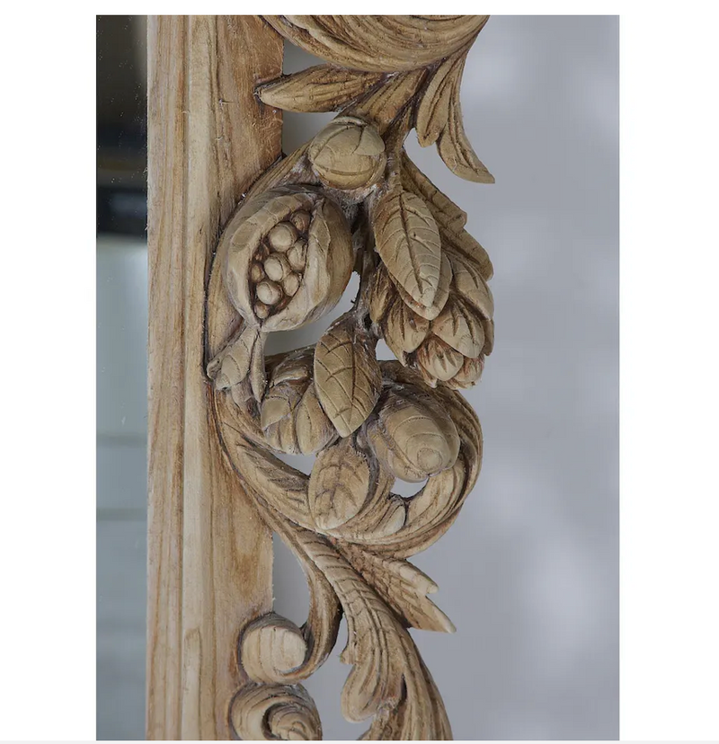 Flamant OSMOND, Spiegel, skulptiert, Holz-Stil-Ambiente-1300500068