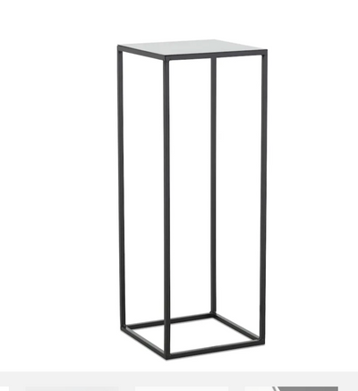 Flamant Säulentisch ISAAC, Metall, schwarz, h 75 cm-Stil-Ambiente-0100900233