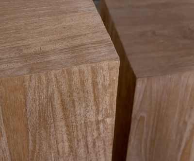 Flamant Sockel ADKINS, Holz, h 70 cm-Stil-Ambiente-0100900110