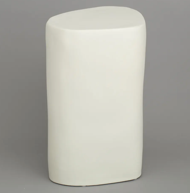 Flamant Sockel NATT, Keramik, weiss, h 54 cm-Stil-Ambiente-0100800025