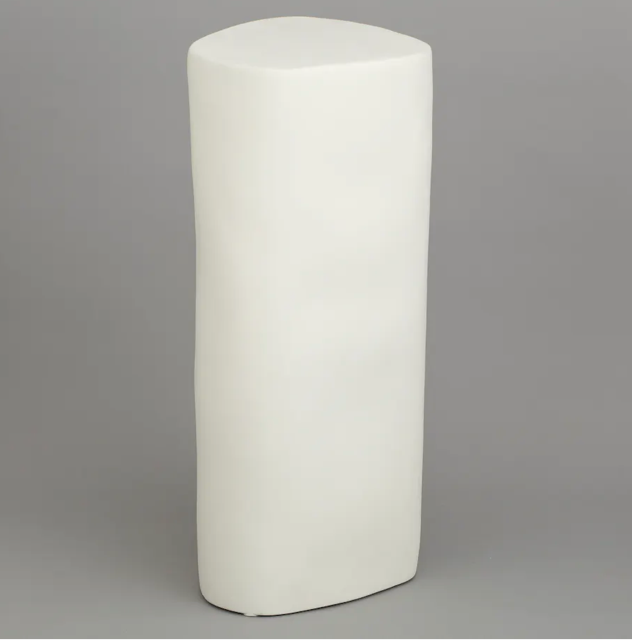Flamant Sockel NATT, Keramik, weiss, h 75 cm-Stil-Ambiente-0100800024