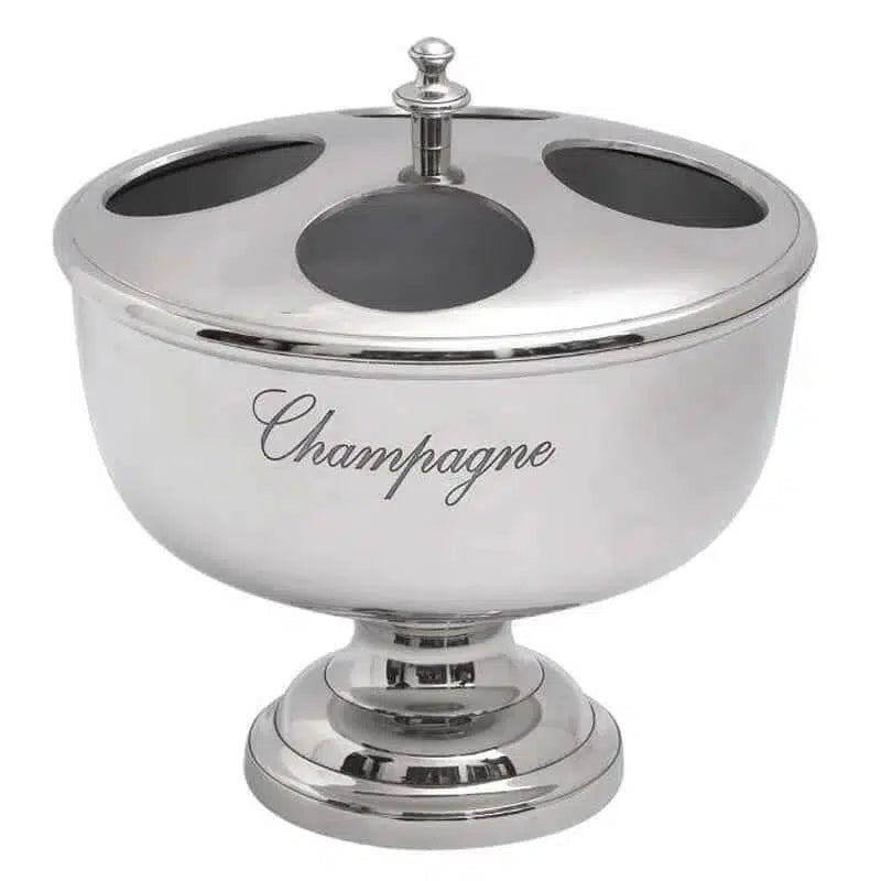 Hazenkamp Champagner Bucket Champagnerkühler Silber-Stil-Ambiente-P0123S